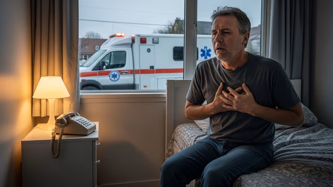 Ambulansnekad – patient dog i hjärtstopp