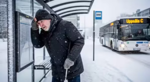 Synskadade lämnas ensamma vid busshållplatser