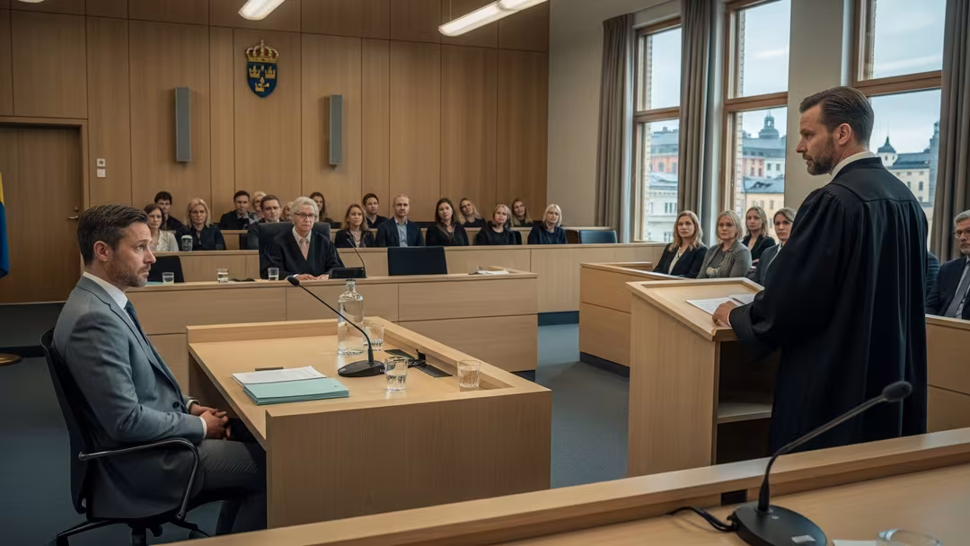 Nämndeman avstängd efter tystnadsbrott Nämndeman avstängd efter tystnadsbrott
