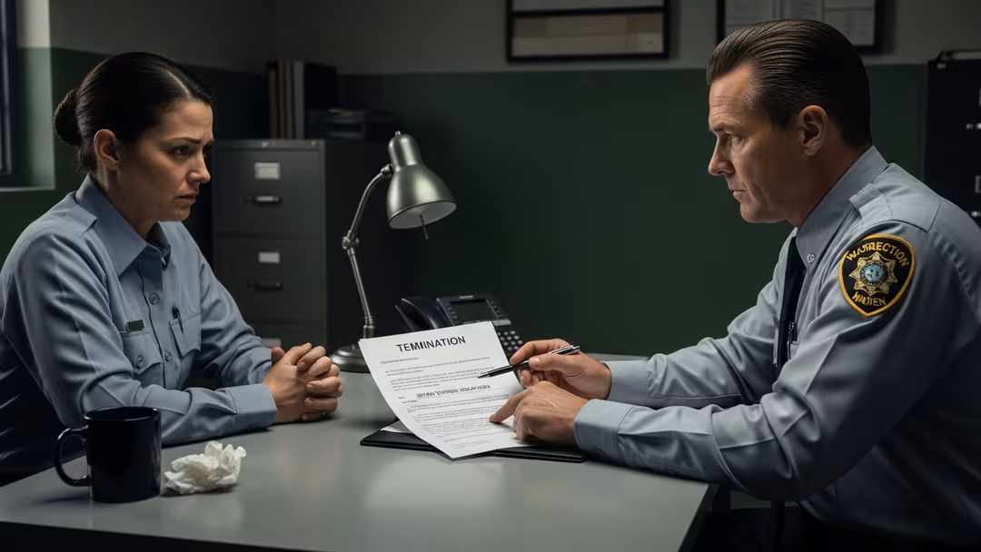 Kriminalvårdare får sparken