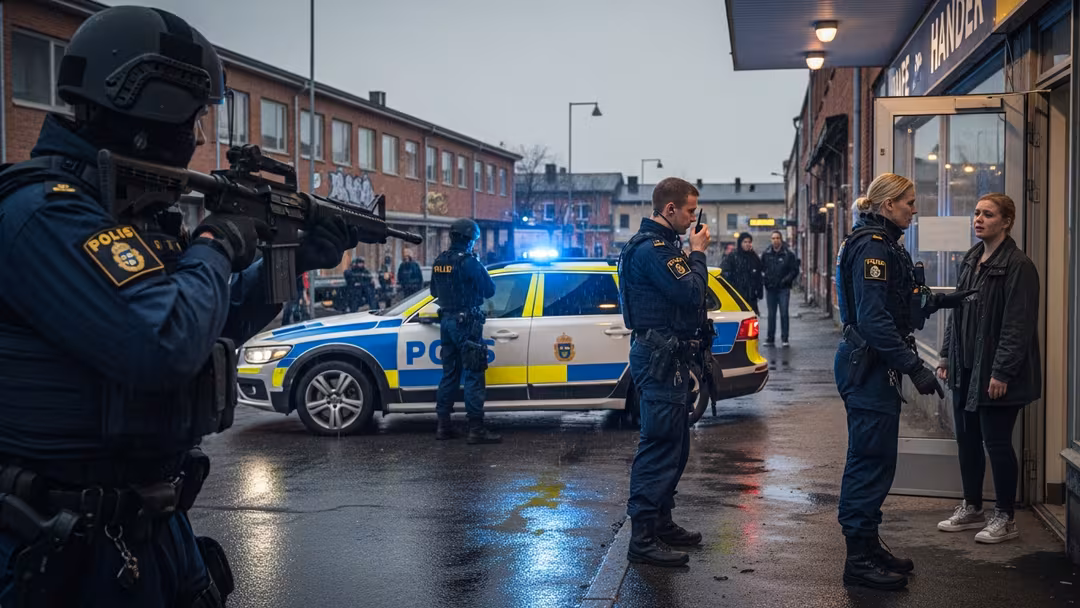 Misstänkta släppta efter vapenfynd