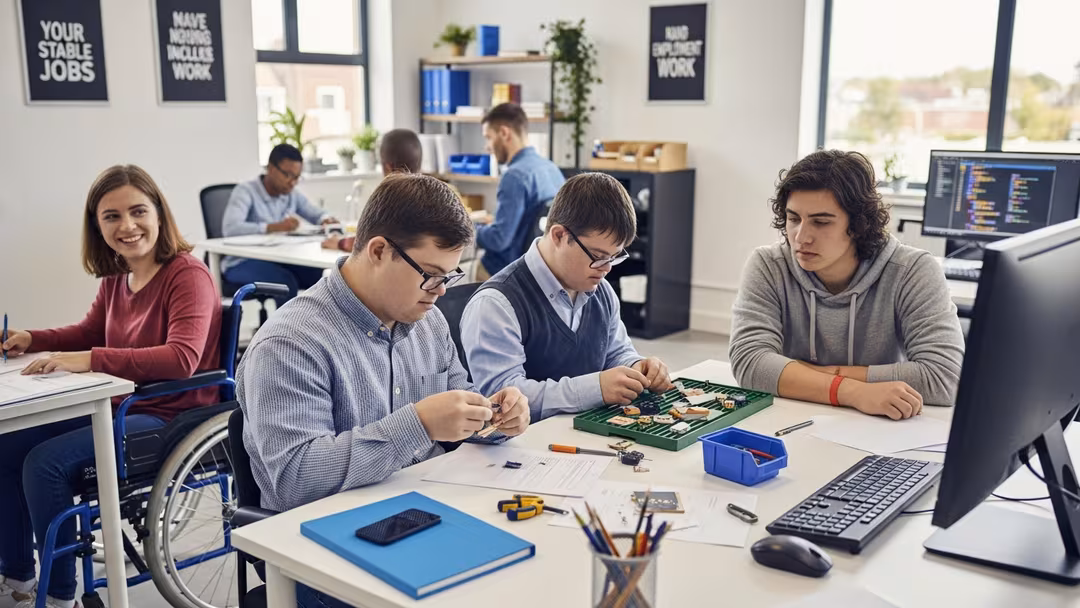 Anpassad skola misslyckas med jobb