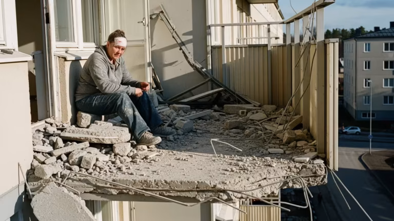 Balkongrasade kvinnor får 17 000 i ersättning