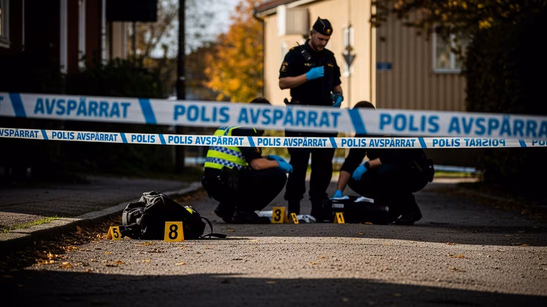 Barnhotad men klarade sig oskadd