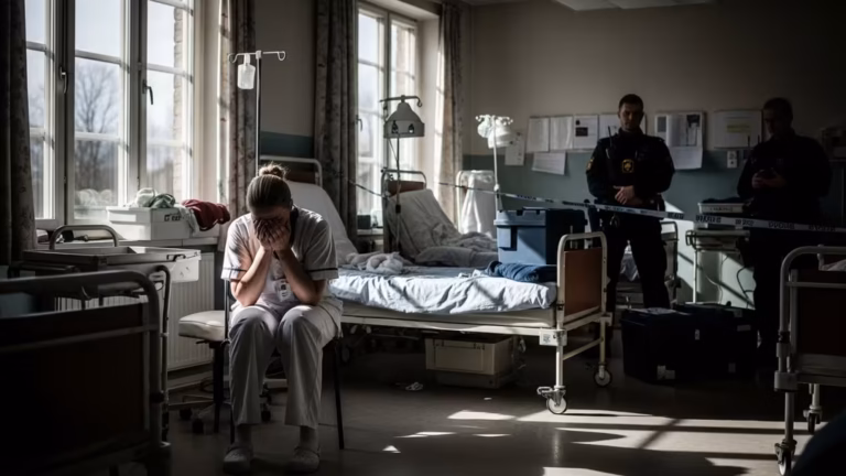 Sjuksköterska gripen för stöld från patienter