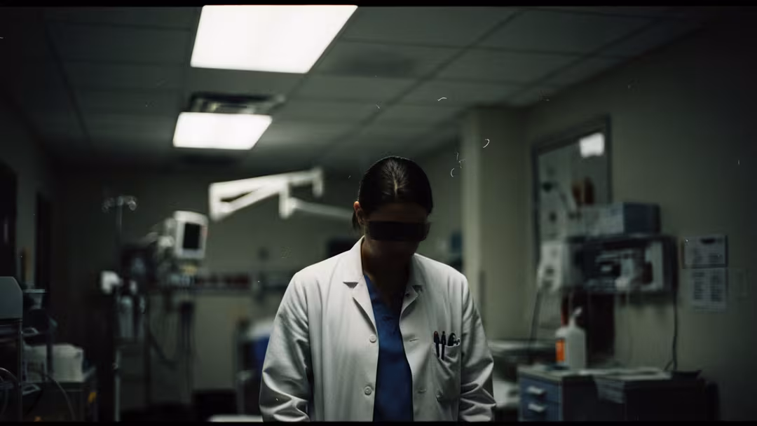 Dömd läkare arbetade vid sjukhus