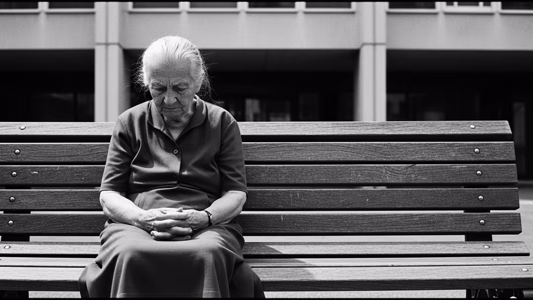 Änkling greps av USA-migrationspolisen