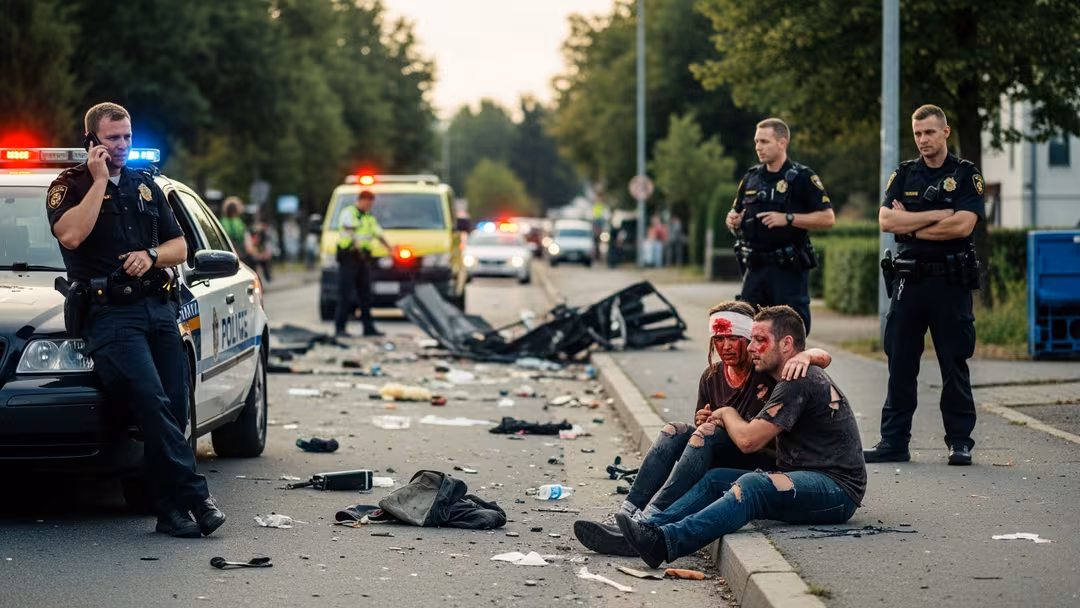 Polisinsats misslyckades – flera allvarligt skadade
