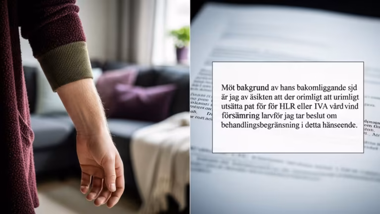 Läkarens beslut riskerade Mattias liv