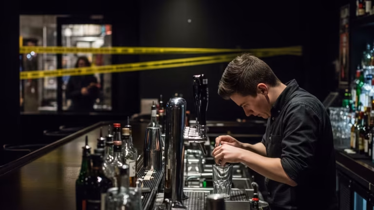 Bartender våldtog gäst på restaurangtoalett