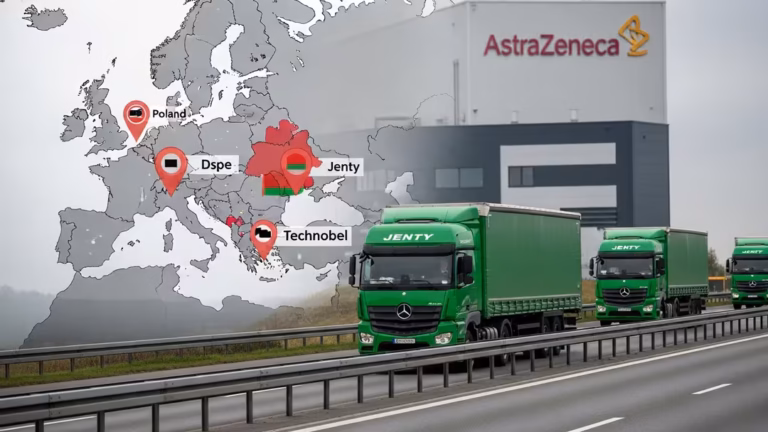 Astra Zeneca avslutar kontrakt efter sanktionsfiffel