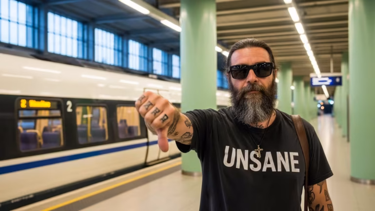 SLs långsamma evakuering skapar kaos