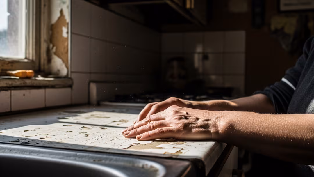 Misshandlad kvinna dumpad på misärboende
