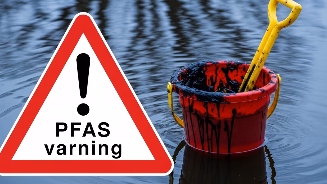 Småbarn utsätts för PFAS-fara vid bad Småbarn utsätts för PFAS-fara vid bad