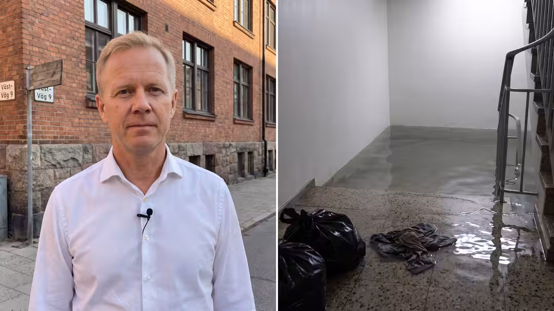 Bajsvatten i källar i veckor