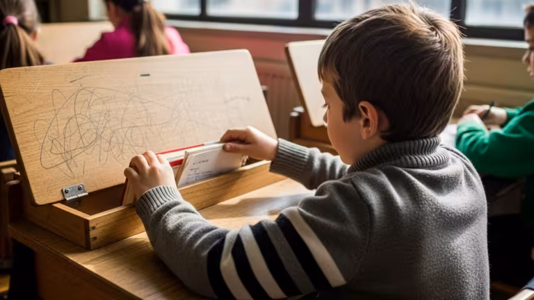 Barn tvingades agera slav i skolan