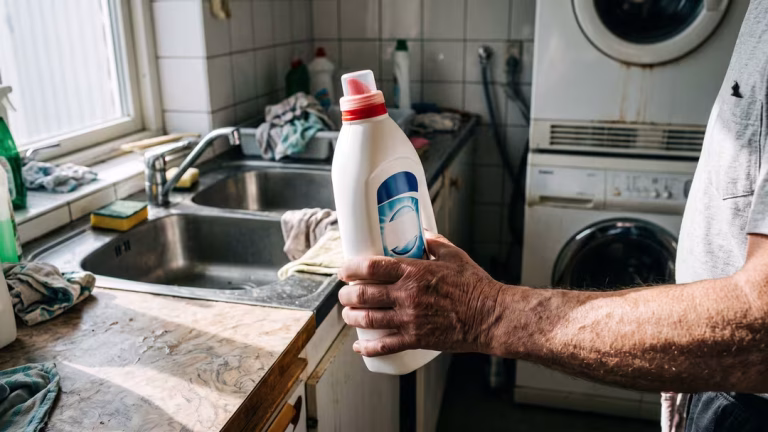 Misstänkt tvättmedelsdödpå äldreboende