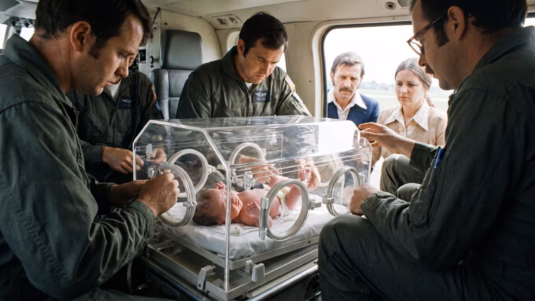 Nyfödd flyttas mellan tre sjukhus – neonatalen stängd Nyfödd flyttas mellan tre sjukhus – neonatalen stängd