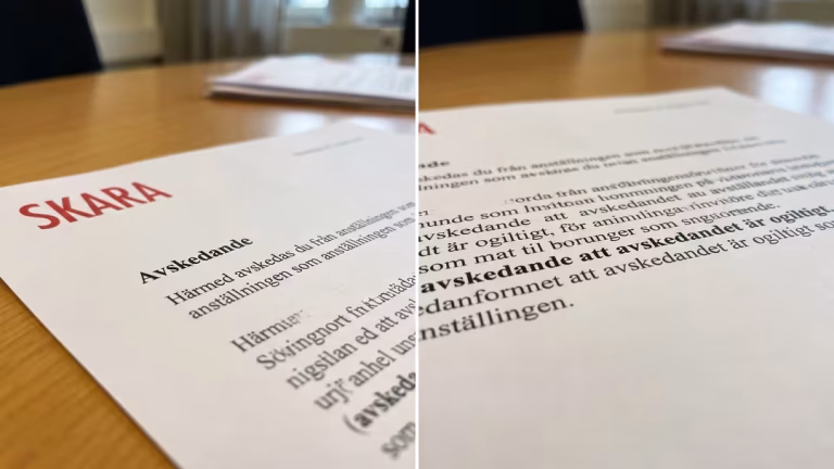 Vårdanställd avskeds efter grova överträdelser