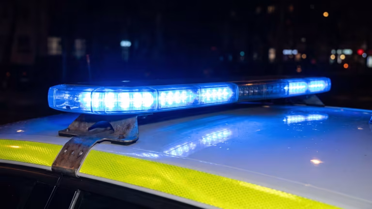 Polispatrull körde på oskyldig man