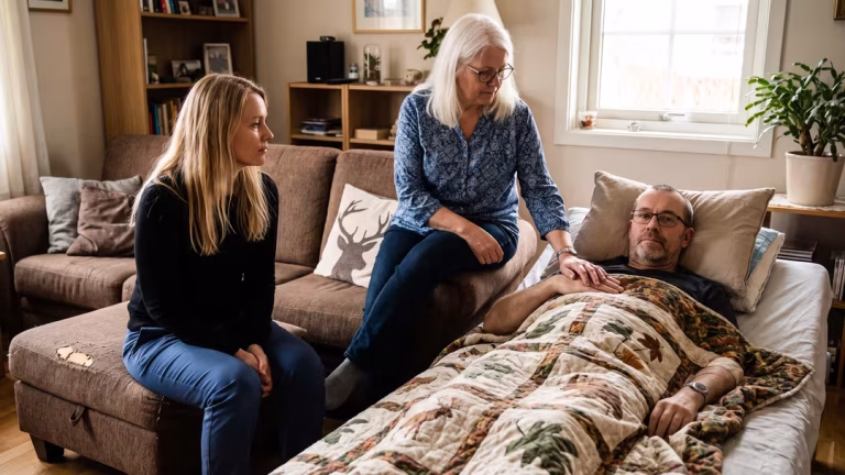 ALS-sjuka Christian fångad i hemmet – ingen hjälp