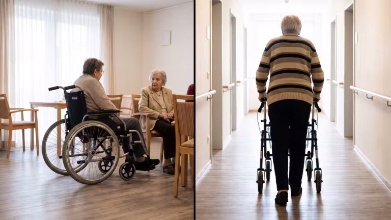 Äldre lämnas i urin och utan dusch