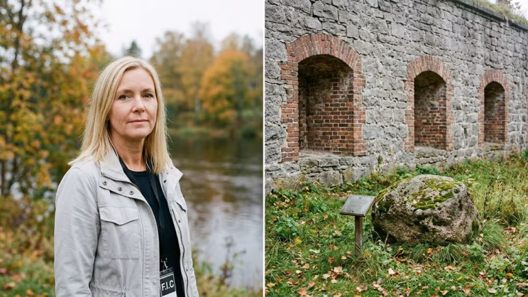 Hemlösa vräks från mur – rasrisk