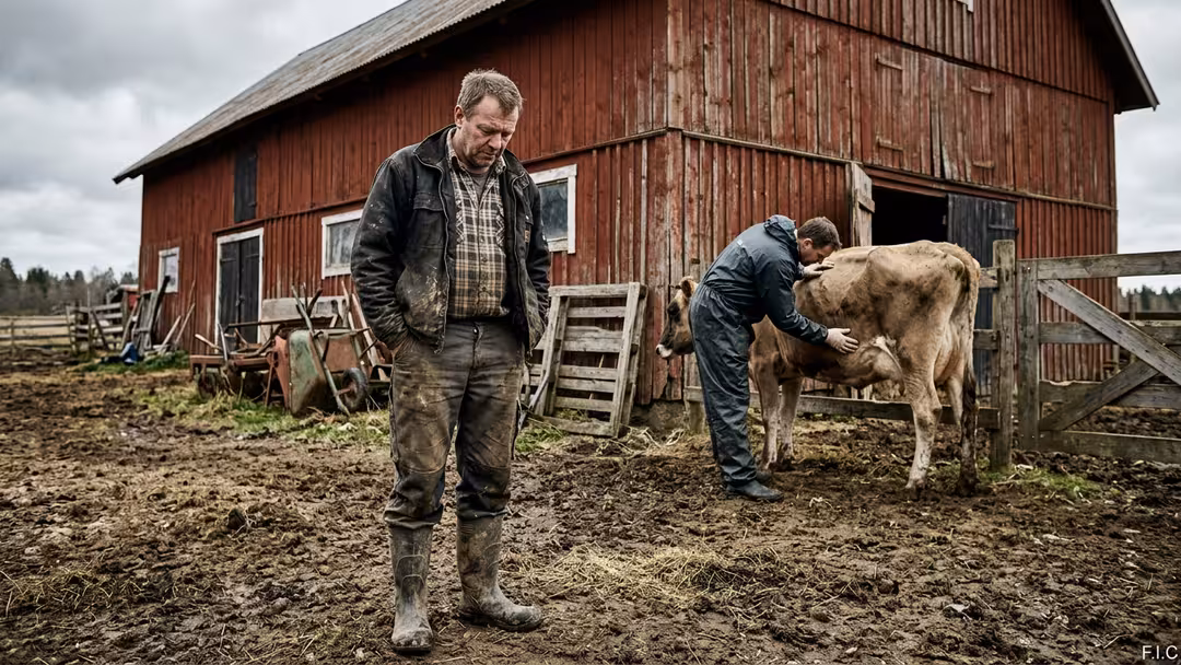 Bonde åtalas efter döda kalvar i gödsel