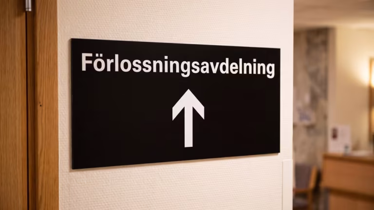 Kvinna tvingades föda i midjefängsel